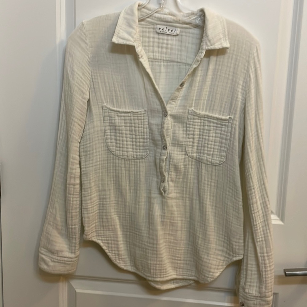 Gauze shirt